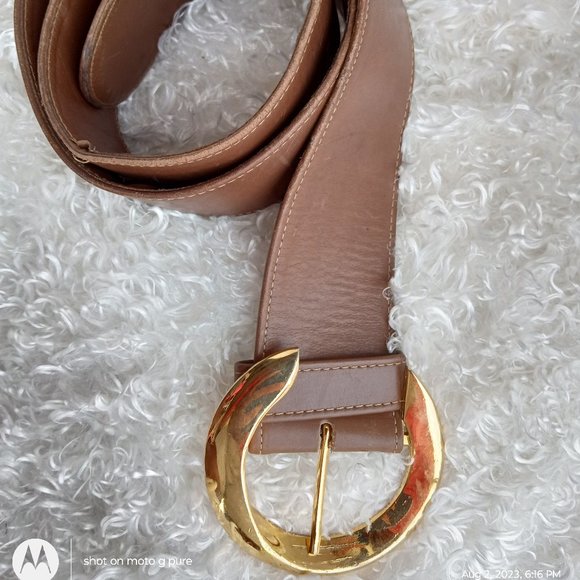 MOVADO RARE ENGLISH TAN BELT